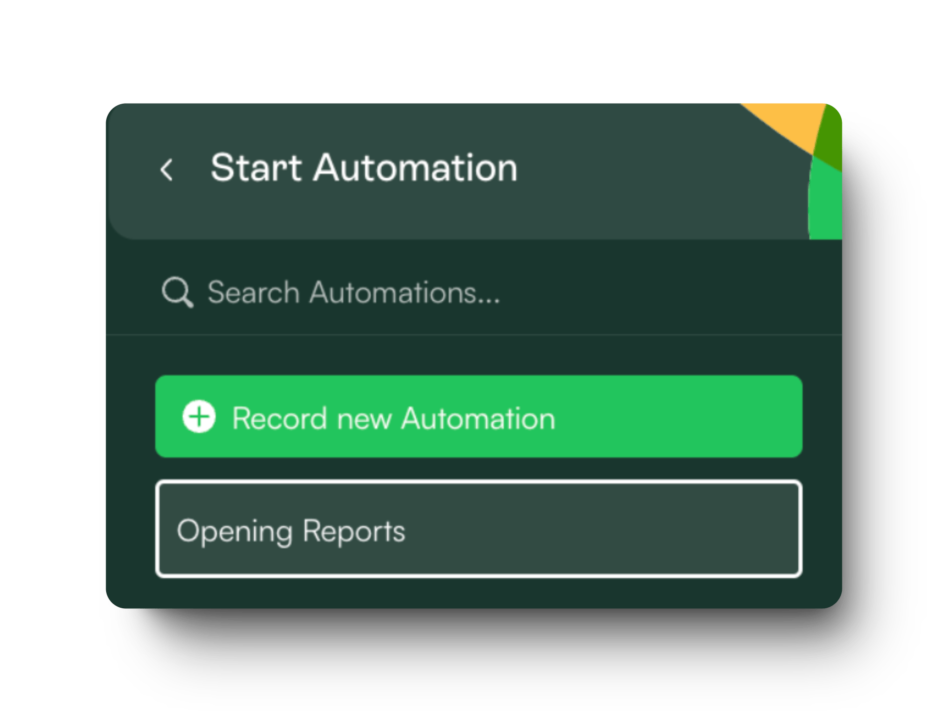 Create pre-recorded journeys