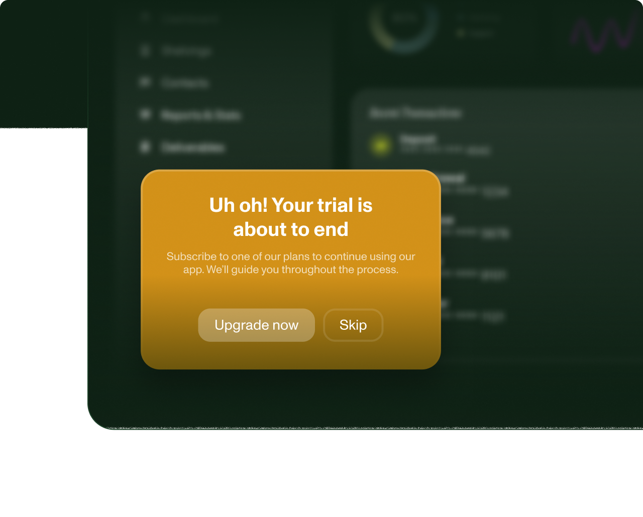 Improve Trial Conversions