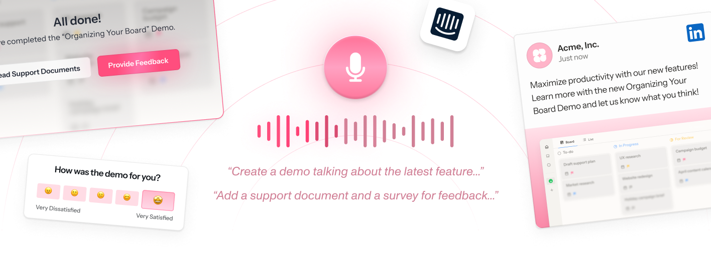 From Demo to done