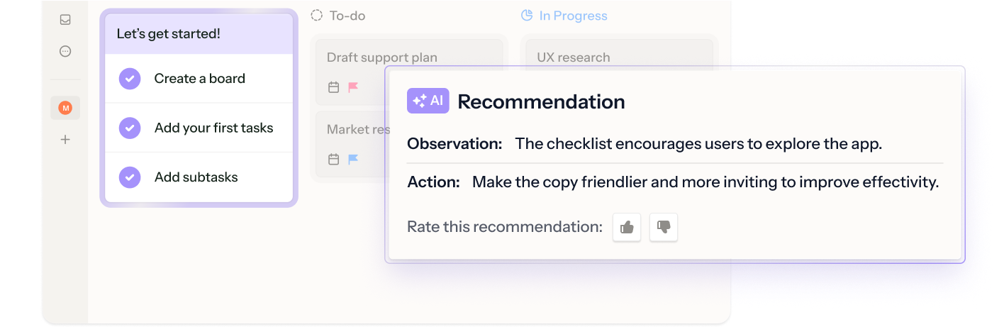 AI suggestions for better results