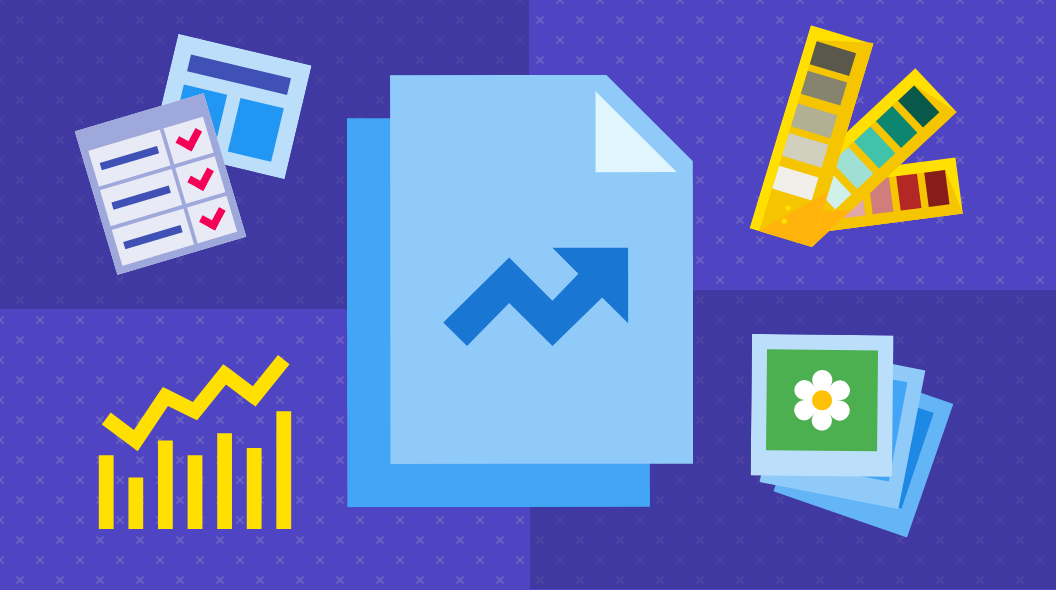 illustration portraying product launch roadmap tools