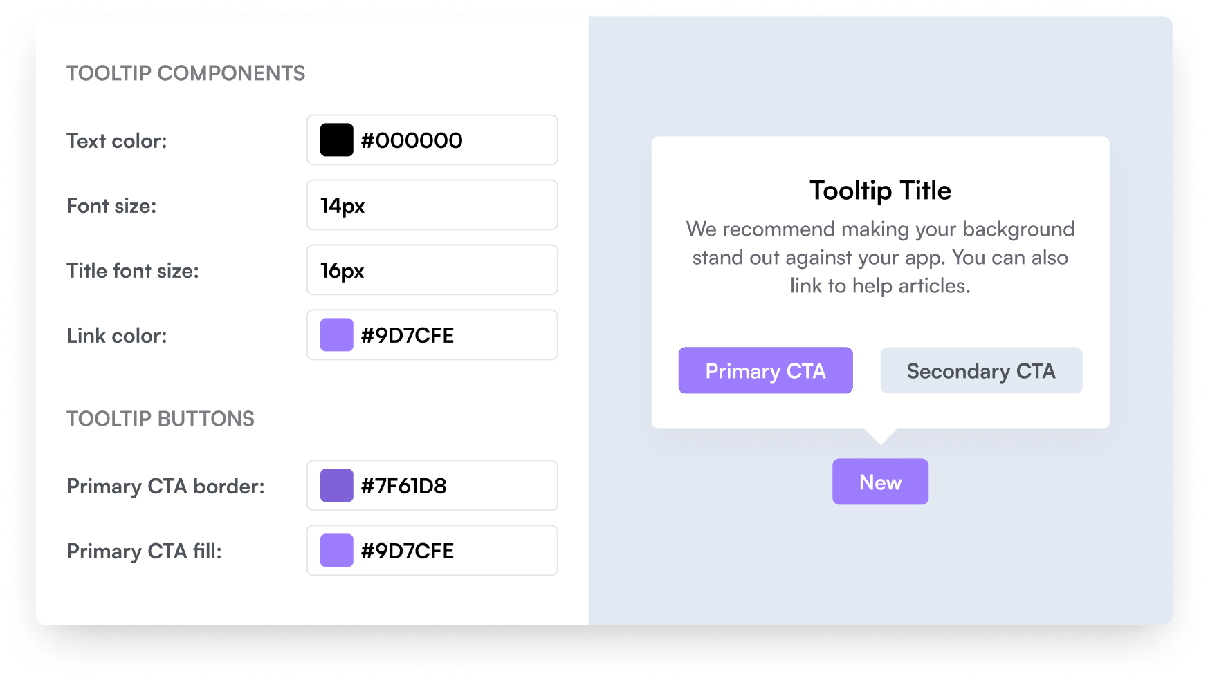 🎨 Deeply customize in-app patterns
