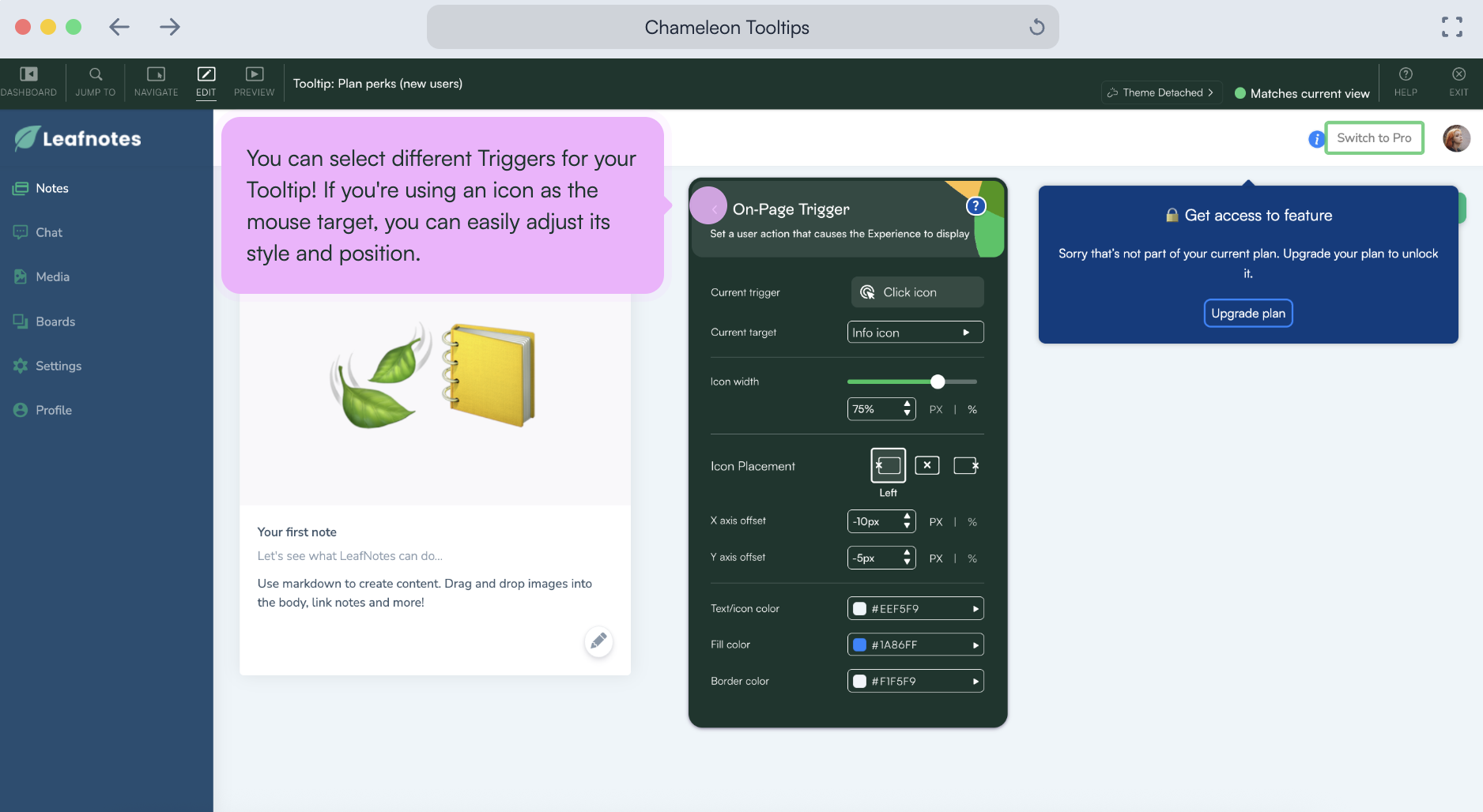 Try our Tooltips Interactive Demo
