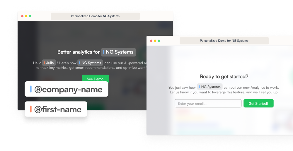 Go from clicks to contacts