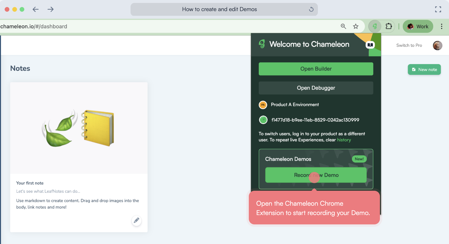 How to create interactive Demos