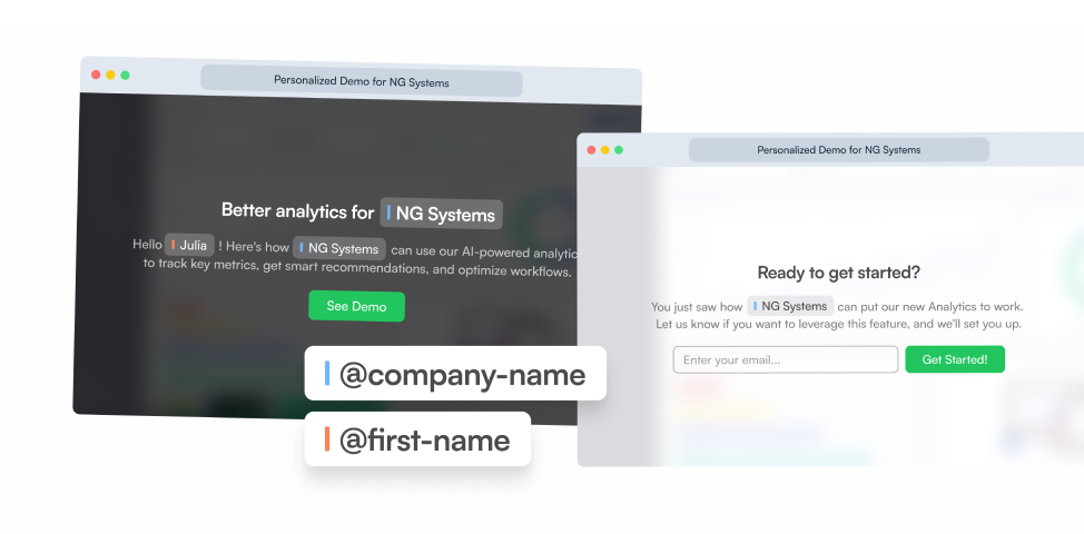 Go from clicks to contacts