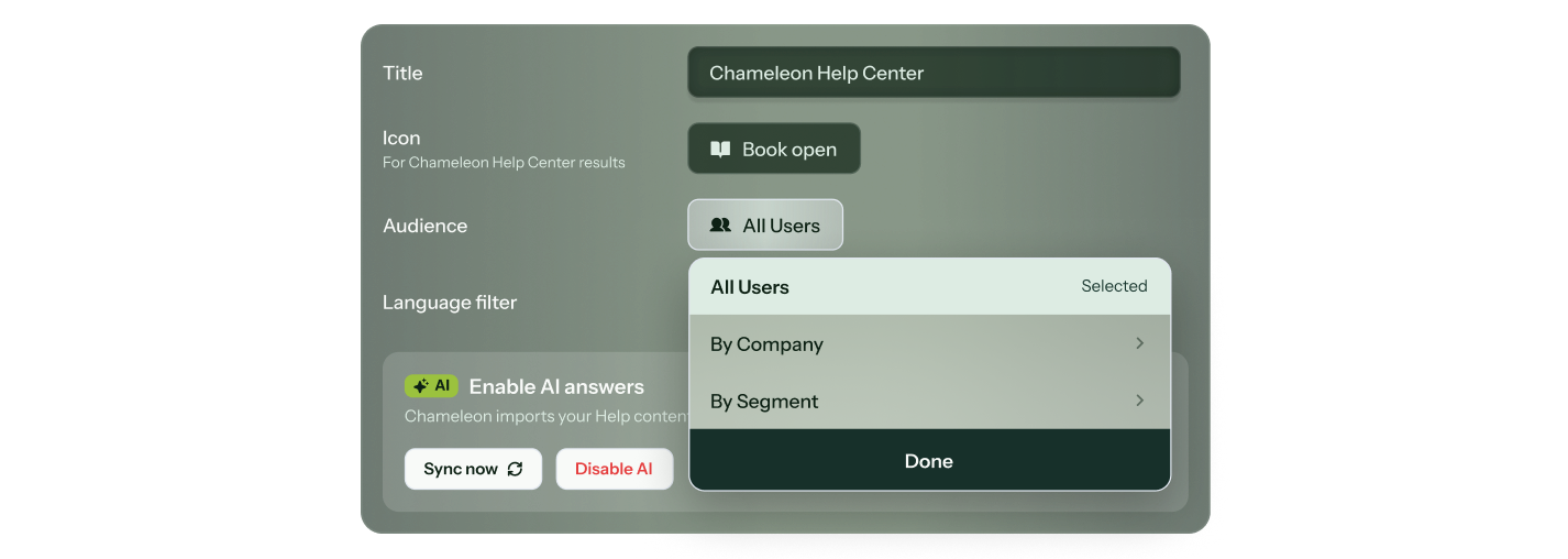 The right help, for the right user