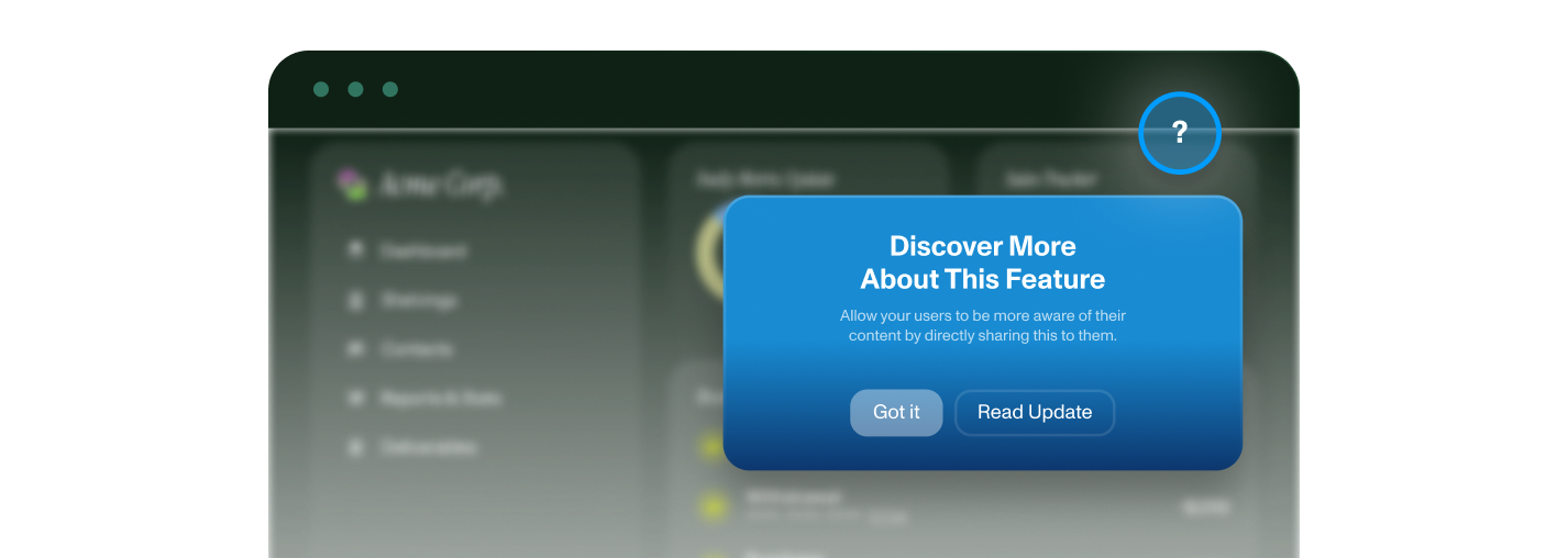 Close the gap between shipping and adoption