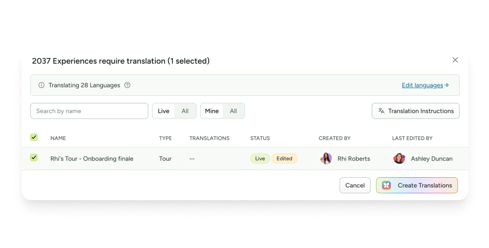Self-serve in every language