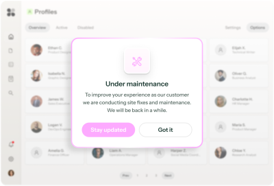 Notify for Downtime