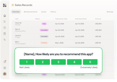 Get Product Feedback