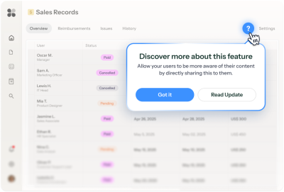 Increase Feature Adoption