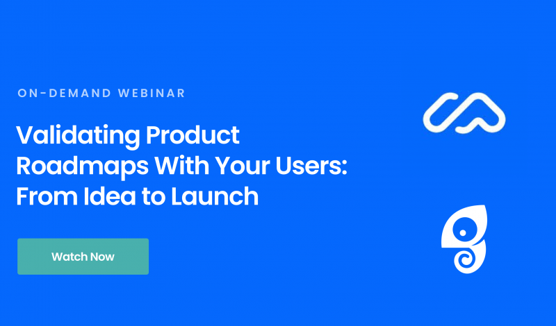 Validating product roadmaps with your users