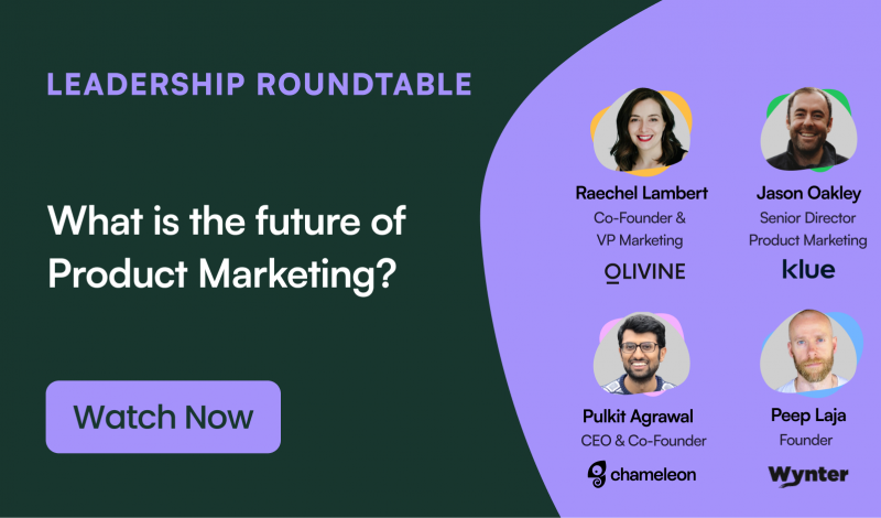 Product Marketing Trends - Experts Roundtable