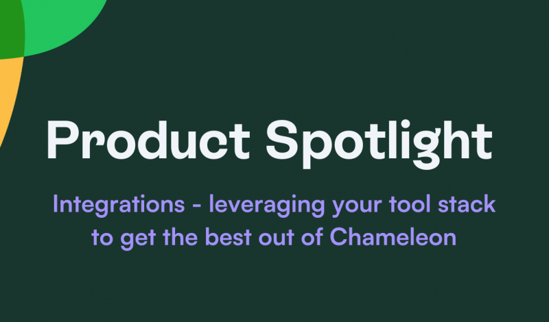 Product Spotlight - Leveraging your tool stack to get the best out of Chameleon