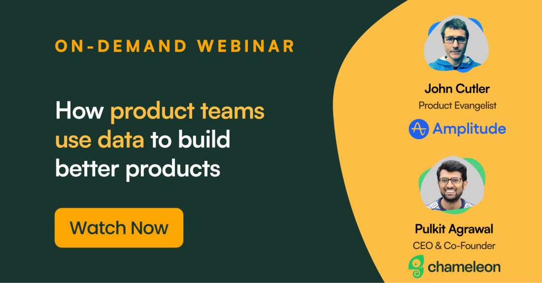 How product teams use data to build better products