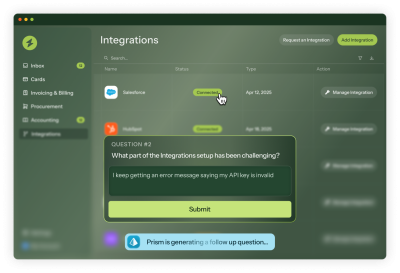 Adaptive Microsurveys that know what to ask next