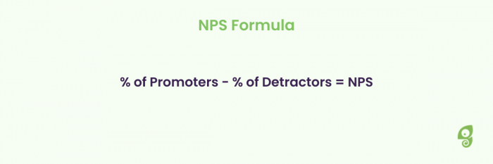 A formula for calculating NPS