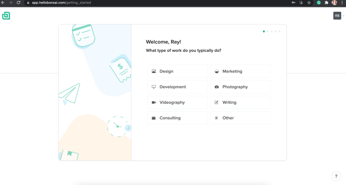 How Bonsai Tailors feature onboarding flows to specific user segments