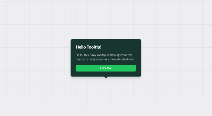 Exmaple on how to use tooltips to drive feature adoption