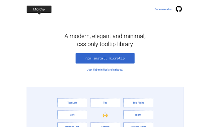 Microtip library interface
