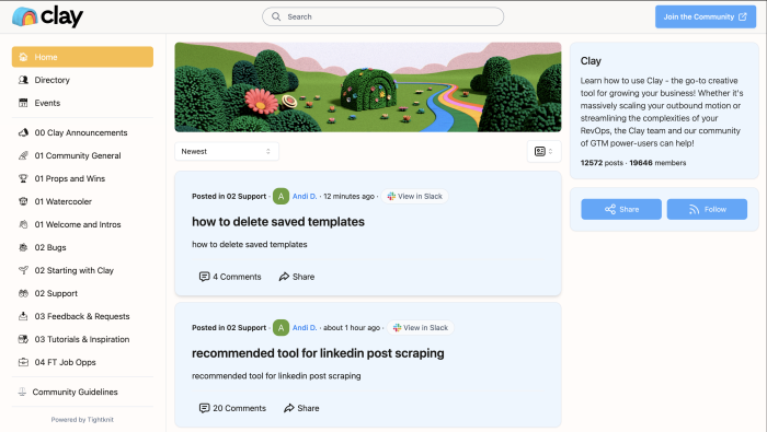 Clay ecosystem marketing