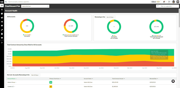 ChurnZero interface