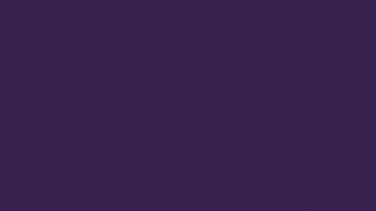 A welcome message that invites the user to attend an onboarding webinar appears over a purple decorated background.