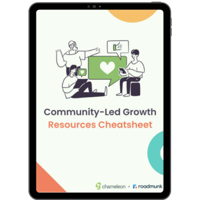 Community-Led Resources Cheatsheet