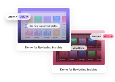 Interactive Demos A/B testing calculator