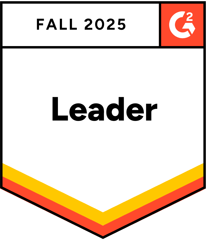 G2 Fall 2025 Leader badge