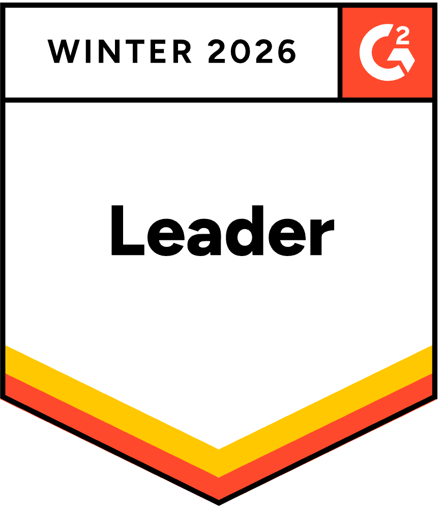 G2 Leader badge for Winter 2026