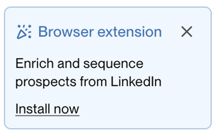 Unify's Browser Extension Install Embedded Card | Chameleon