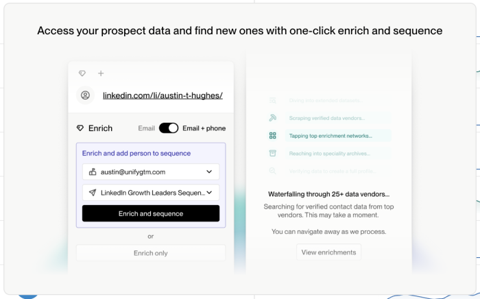 Progressive disclosure on hover