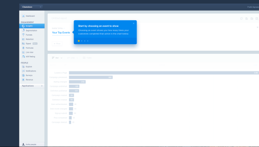 Mixpanel Feature Onboarding Tooltip