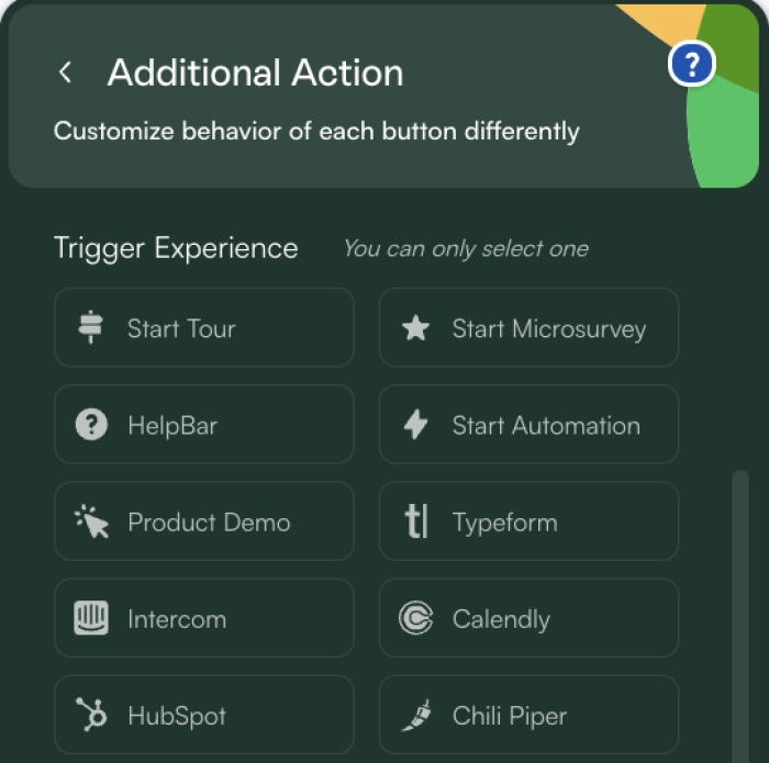 Two buttons, no guilt trip