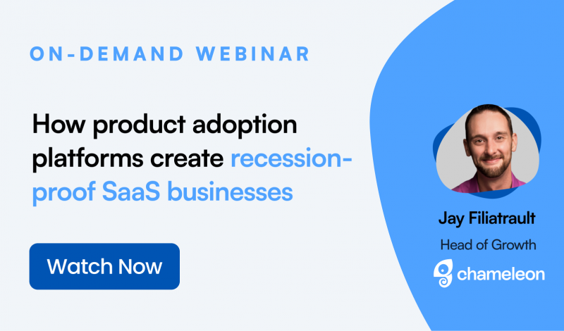 How product adoption platforms create recession-proof SaaS businesses