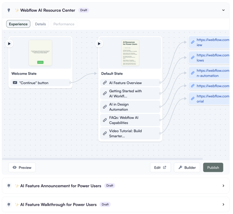 Help power users discover advanced features they're not using